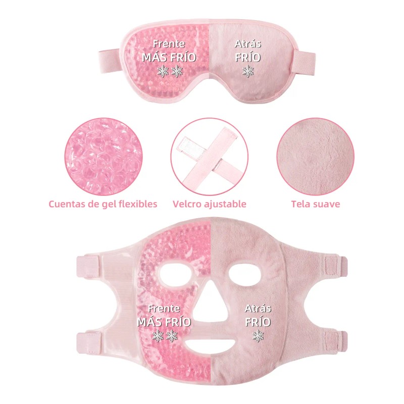 Mascarilla Facial, Máscara De Ojo Para Dormir Frio/caliente