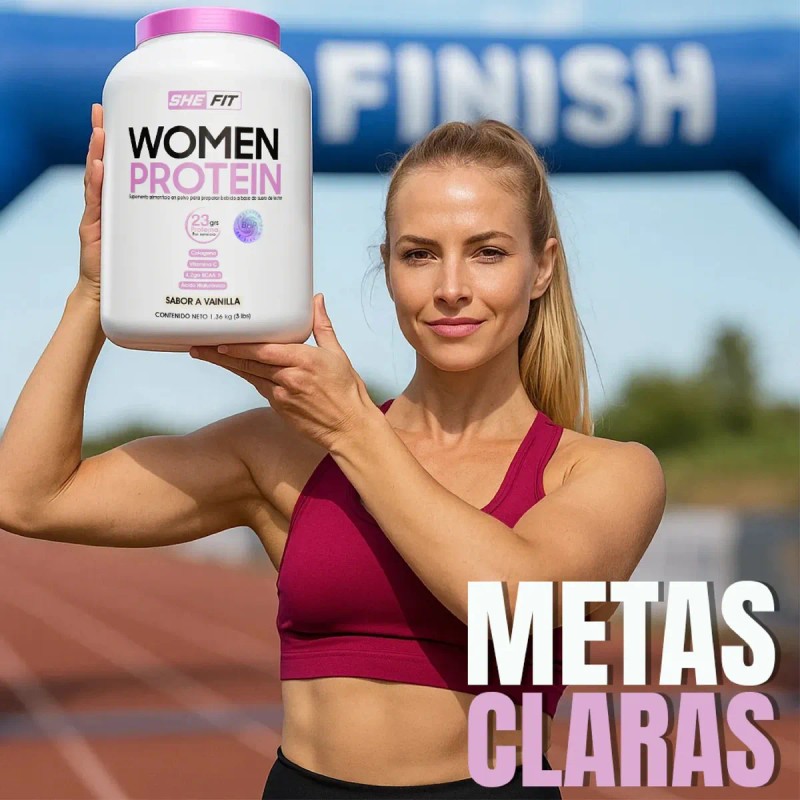 Bhp Women Protein Low Carb Suero Leche Vainilla Porciones