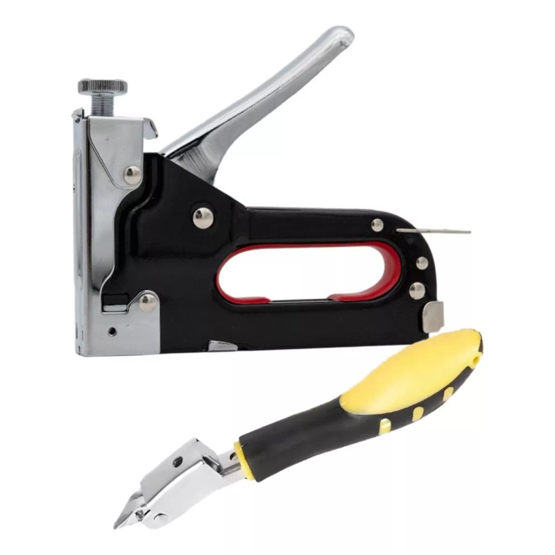 SoonHua 4 En1 Engrapadora Tipo Pistola Para Tapiceria Con 1500
