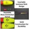 Fishing Bobbers Set with 5 Soft Eva Foam Floats Featuring
