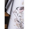 Maison d' Hermine Meadow Florals Brown 100% Cotton Set of