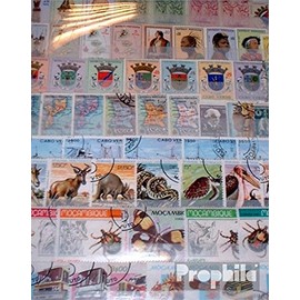 Portugal 100 various stamps portuguese Colonies with independent states (Stamps for collectors)