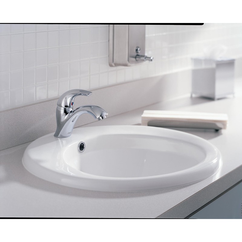 DELTA FAUCET 22C601 Single Hole, 6.25 x 1.98 x 6.25