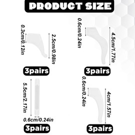 12 Paar Ohrbügel Haken Brille,Antirutsch Brillen Ohrpolster,Brillenbügel überzug Ohr,Brillen Rutsch Stopper,Brillenhalter Ohr Gummi Rutschstopp Brillenhalter für Brillen Sonnenbrillen Lesebrille