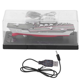 RC Aircraft Carrier, 2.4G Remote Mini Military Aircraft Carrier Toy RC Children Plastic Boat Toy for Kids Model Toys Ship Model Machine