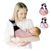 Cangurera Portabebés Ergonómico 2 Pcs Transpirable Canguro