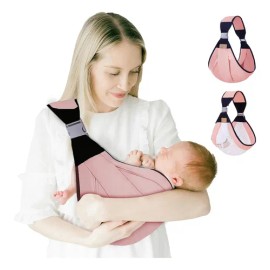 Cangurera Portabebés Ergonómico 2 Pcs Transpirable Canguro