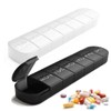 2 Stk Tablettenbox 7 Tage Pillendose 7 Tage Mit Verbessertem