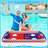 ShinyRelief Inflatable Pool Hockey Game Set for Kids, Floating Pool