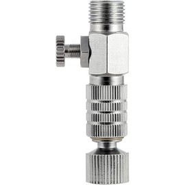 Professional Airbrush Accessories Air Brush Quick Release Coupler Plug Disconnect Airbrush Airflow Adjustment Control-Valve Coupling with 4pcs 1/8 inch Adapters