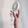 Handheld Fan USB Rechargeable Hand Fan Silent Operation Easy Hanging