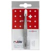 Rubis Hole Pattern Classic Stainless Steel Slanted Tweezers For Precise