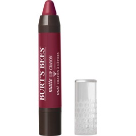 Burts Bees 100% Natural Origin Moisturizing Matte Lip Crayon, Napa Vineyard - 1 Crayon