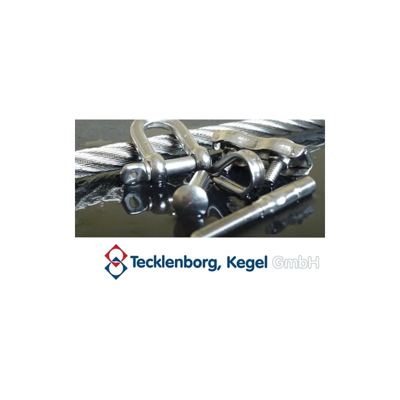 Stainless Steel Rope Set 20 m 7 x 7 -