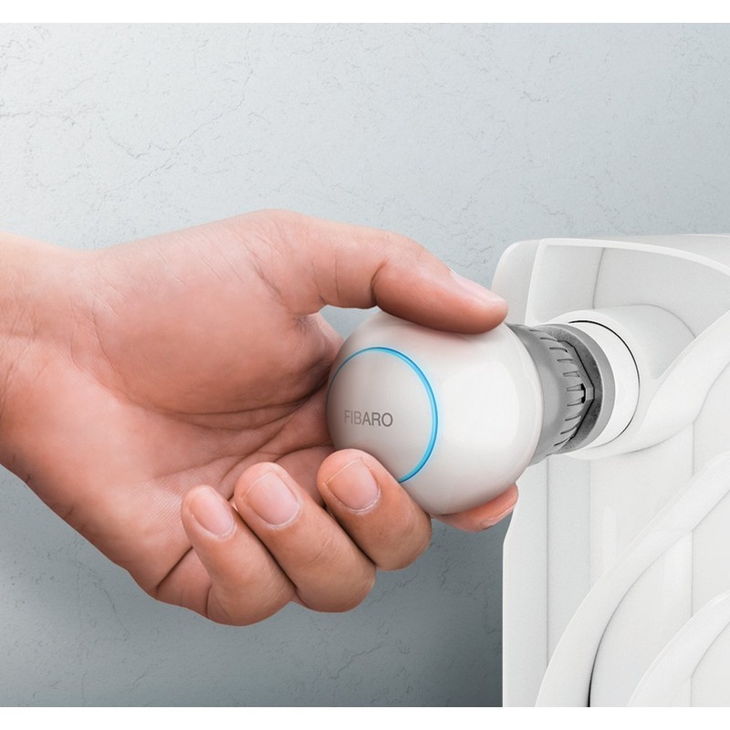FIBARO The Heat Controller Head/Z-Wave Plus Heating Thermostat, Radiator Thermostat,