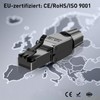 ZOERAX 2x CAT 8 RJ45 Connectors - Tool-free, 40 Gbit/s,