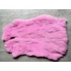 Natural Tanned Rabbit Fur Hide (11" by 14" Rabbit Pelt