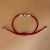 TClaudia, Pulsera Roja Protección ajustable con medalla San Benito y