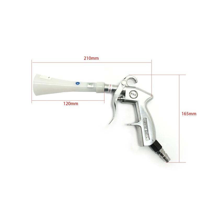 Toolsisland TD8031 Pulse Air Gun, Tornado Gun, Metal Body