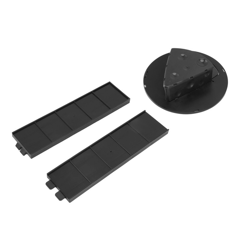 Slip Lid Mouse Trap Automatic Reset Reusable Cheese Shape Detachable