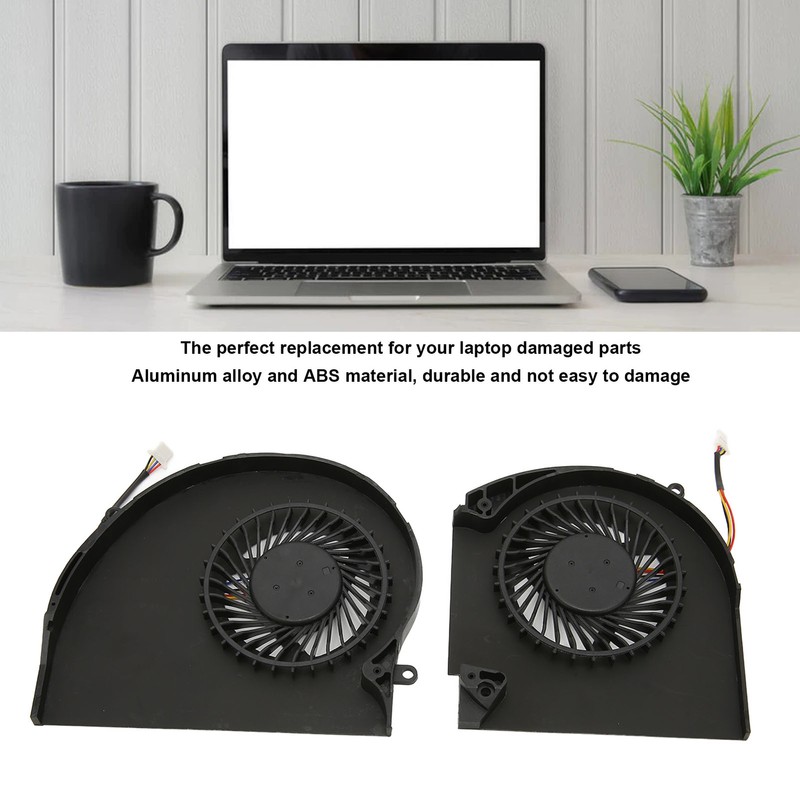Laptop Cooling Fan Good Heat Dissipation 4 Pin Power Connector