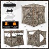 5-in-1 Detachable Hunting Blind for 2-3 People with Skylight Premium