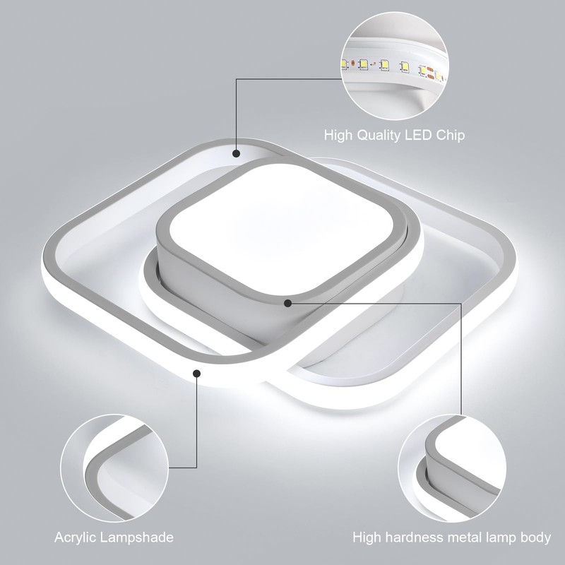 Osairous Modern LED Ceiling Light 32 W 3280 LM Ceiling