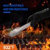 HITBOX Barbecue Gloves 14 Inch 932 °F Welding Gloves of