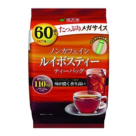 Kokutaro Mega Size Rooibos Tea 5.6 oz (168 g) (60 Bags) x 2 Packs