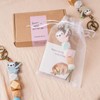 SAGHOM Sloth Gifts for Women Girls Silicone Bead Charm Cute
