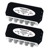 4x PremiumX PXD 41 DiSEqC Switch 4/1 Switch 2.0 Compatible