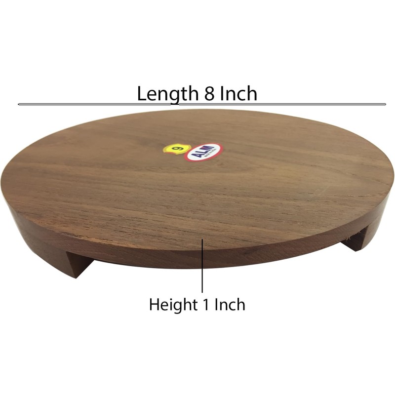 Sriyug Wooden Rolling Pin Rolling Board Roti Maker Wooden Chakla