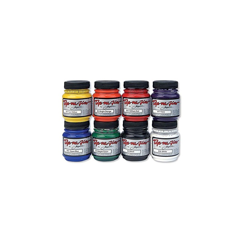 Jacquard Dye-Na-Flow 8 Color Set