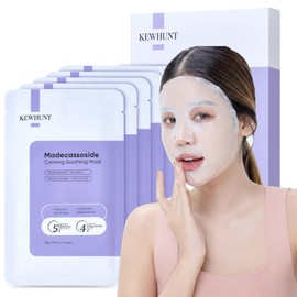 Madecassoside Blemish Repair Sheet Mask – Cica Daily Face Mask | Centella + Niacinamide + Hyaluronic Acid + Panthenol | Calming, Soothing, Hydrating, Glow – Travel Essentials, Mothers Day Gifts 10ea