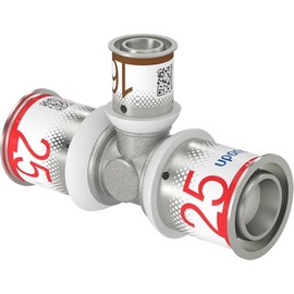 Uponor S-Press Plus MLC T-piece reduced 25 x 16 x 25 mm
