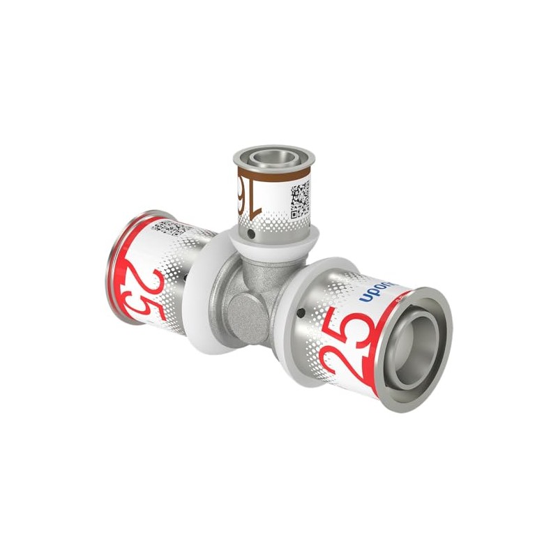Uponor S-Press Plus MLC T-piece reduced 25 x 16 x