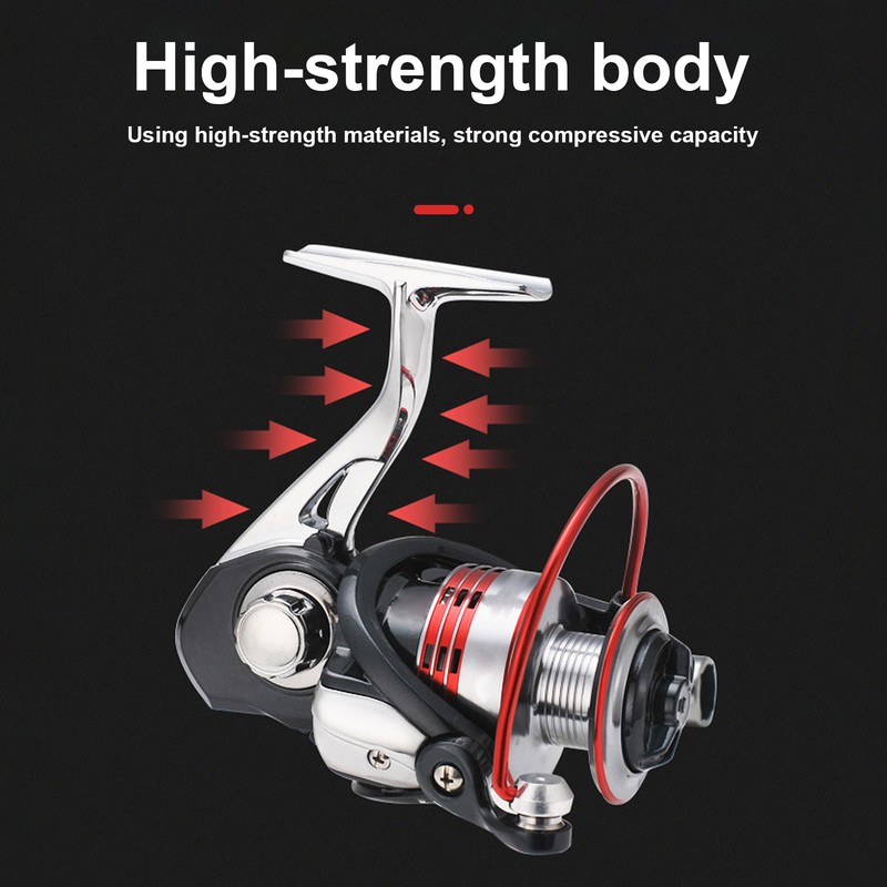 AL Spinning Reel 13+1BB Left Right Interchangeable High Speed Fishing