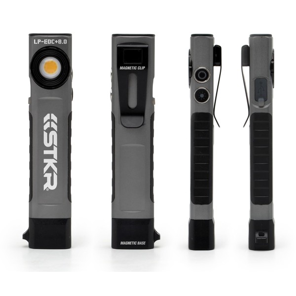 STKR Concepts LP-EDC 8.0+ Low Profile Spotlight + Flood Flashlight