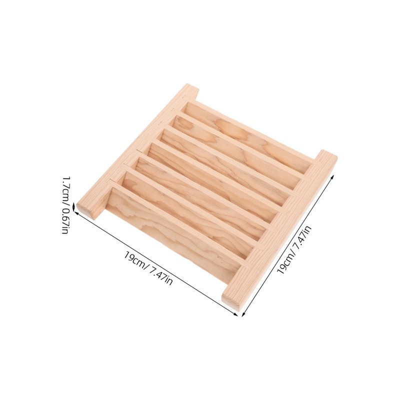 SHINEOFI Wooden Ventilation Grille for Sauna Room Stylish Air Vent