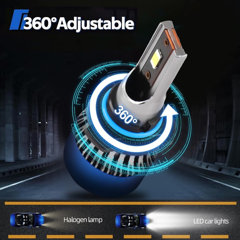 Compatible For Honda Civic 1992-2003 Lights Bulbs, H4 High Low