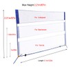 Portable Height Adjustable Badminton Volleyball Tennis Net Set Multi-Purpose Sports