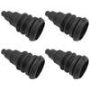 Icyhaws Firewall Boot Universal Rubber Grommets for Wire Bundles 3/8"
