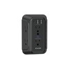 KELEK MULTICONTACTO DE Pared C/6 Salidas 127V, 2 USB A