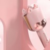 Cow Shaped Curling Iron Wand Professional 1.3 Inch Temperature Adjustable