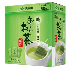 Itoen Oi Ocha Green Tea (With Matcha) 0.06 oz (1.8 g) x 50 Bags Eco Tea Bags