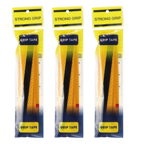 PATIKIL Tennis Racket Grip Tape 3 Pack PU Racket Overgrips