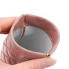 Yantoers 2 Piece Soft Sunglass Case PU Leather Squeeze Top