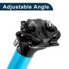TUCKBOLD Bike Seat Posts Adjustable Angle Bike Saddle Post Seat