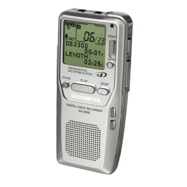 Olympus DS-3300 - Digital voice recorder - flash 32 MB