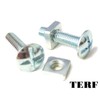 TERF® M8 X 140mm Roofing Bolt with Square Nut M8